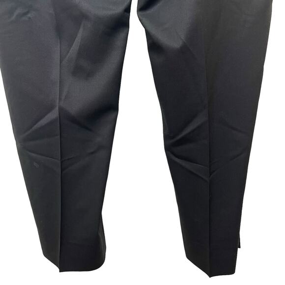 JWN Men’s John W. Nordstrom Torino Classic Fit Black Wool Italian Dress Pants 40 - Picture 8 of 11